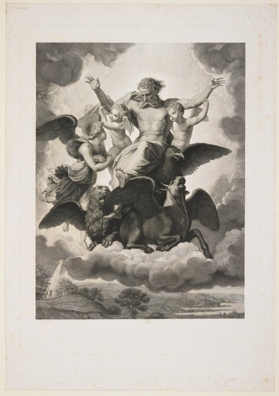 Die Vision von Ezekiel, 1808 von Giuseppe Longhi